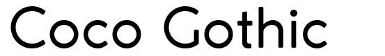 Coco Gothic 字形