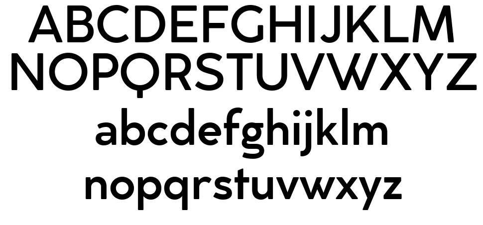 Cocogoose Classic font specimens