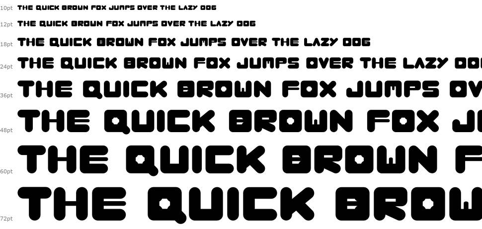 Cocoluck font Waterfall
