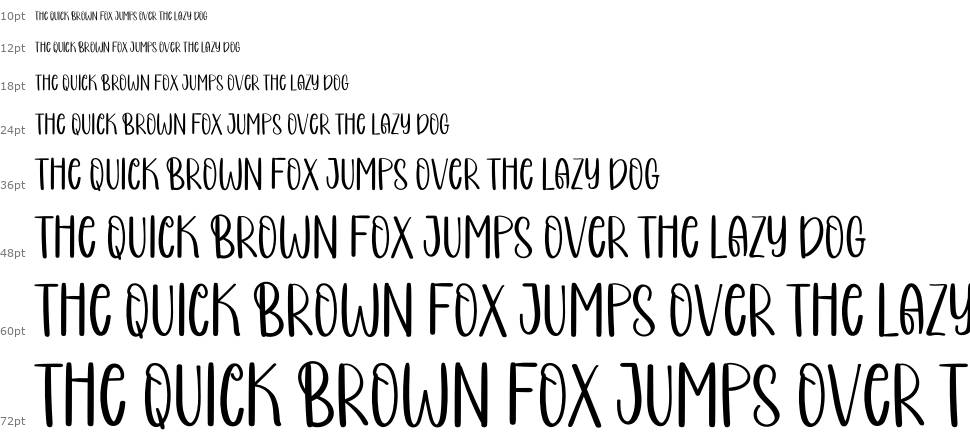 Coconut Cake font Waterfall