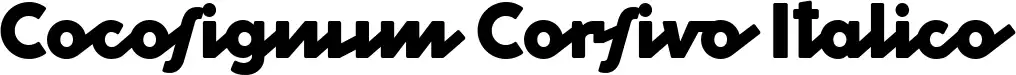 Cocosignum Corsivo Italico
