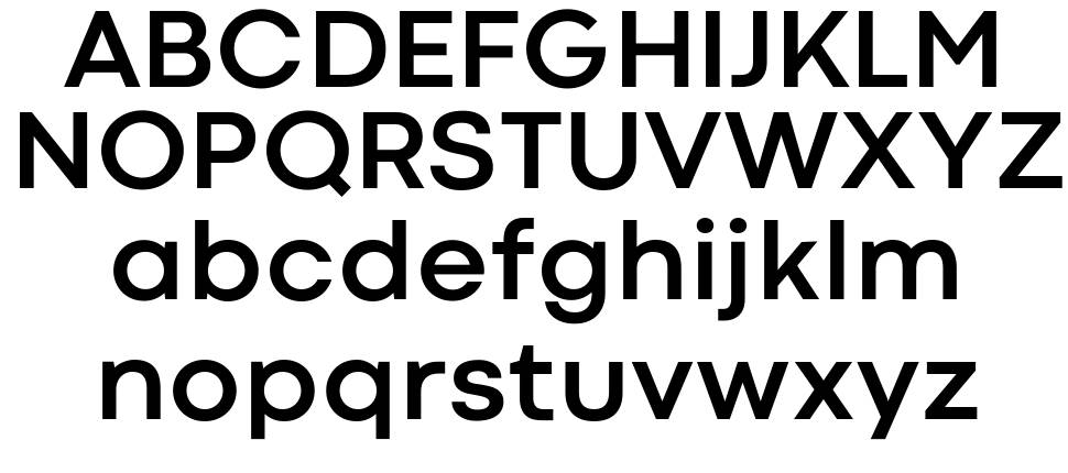 Codec font specimens