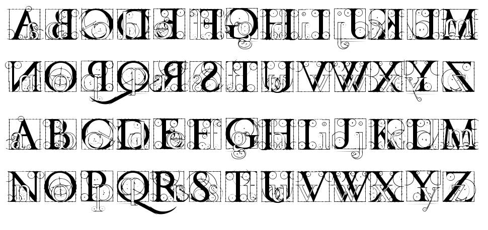 Codex font specimens