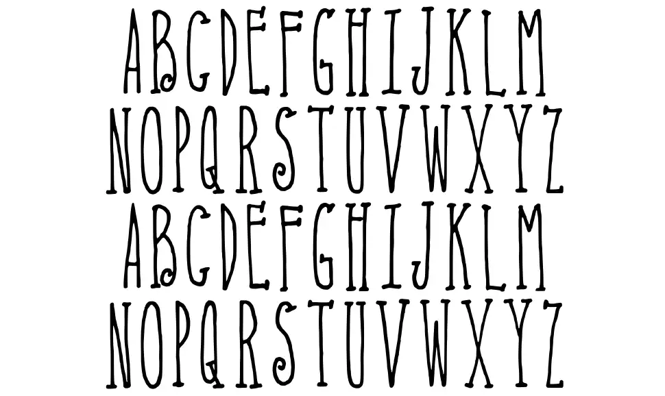 Coffee Cream Nftsfont specimens