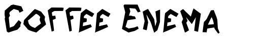 Coffee Enema шрифт