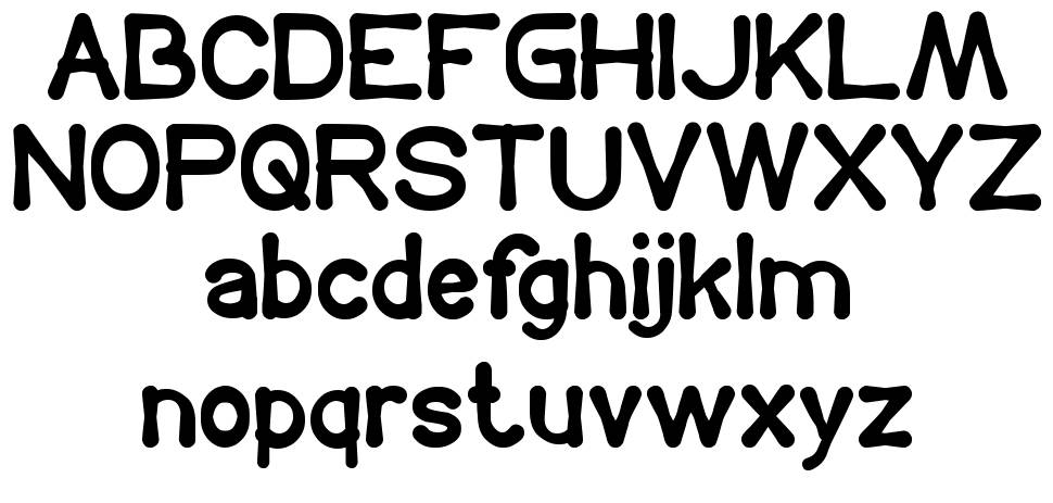 Coffee Time font specimens