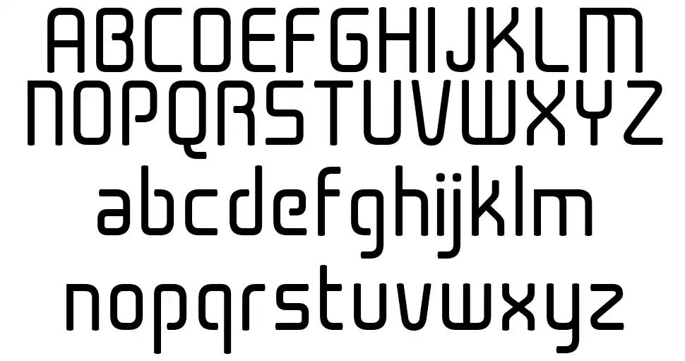 Cogan Curved font specimens