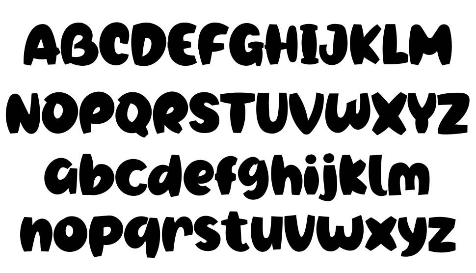 Cogeen font specimens