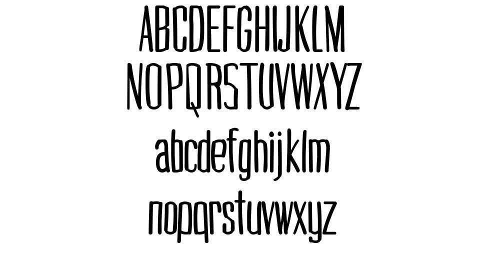Cogswell Condensed font specimens