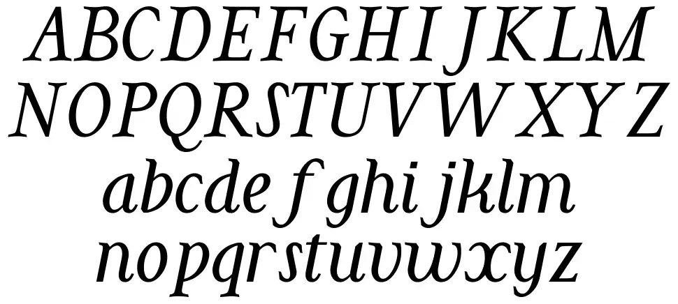 Cohaerentia font Örnekler