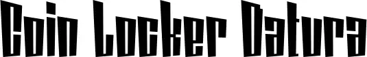 Coin Locker Datura