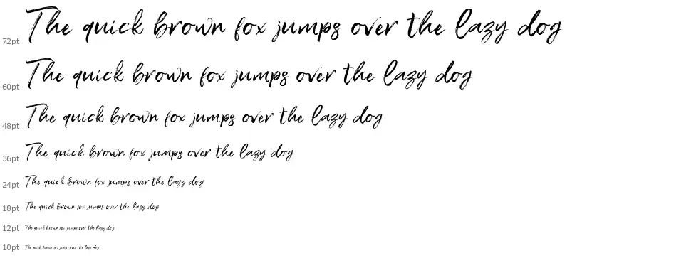 Coldays Memories Brushfont waterfall
