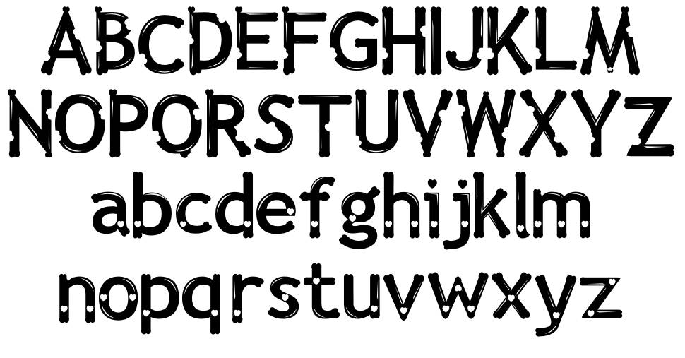 Collay Love font
