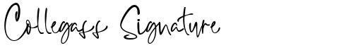 Collegass Signature