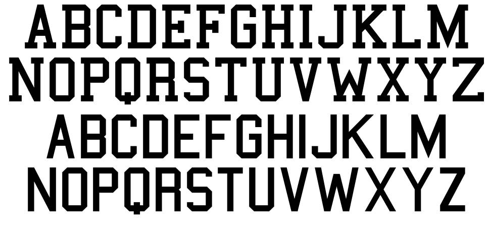 College Font By Matthew Welch Fontriver