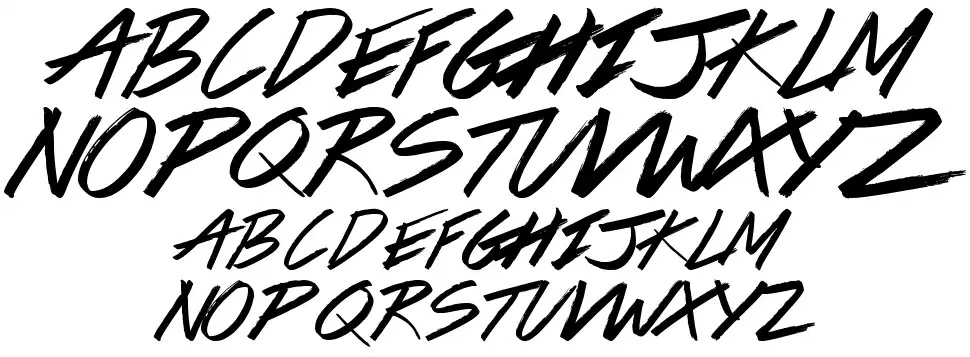 Colors Of Autumnfont specimens
