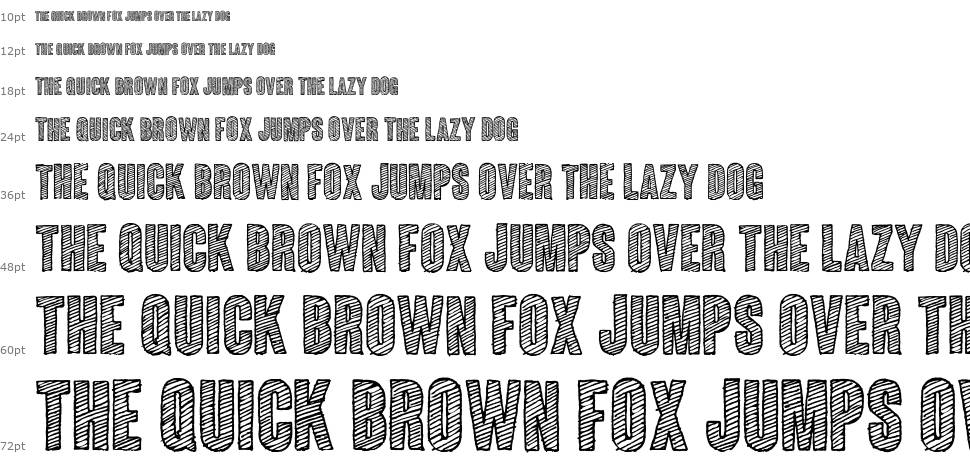 Coluna Sketch font Waterfall