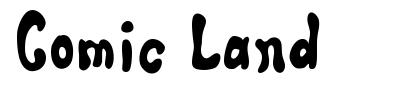 Comic Land 字形