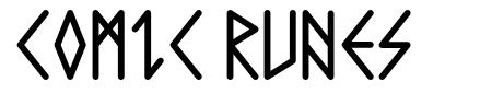 Comic Runes fonte