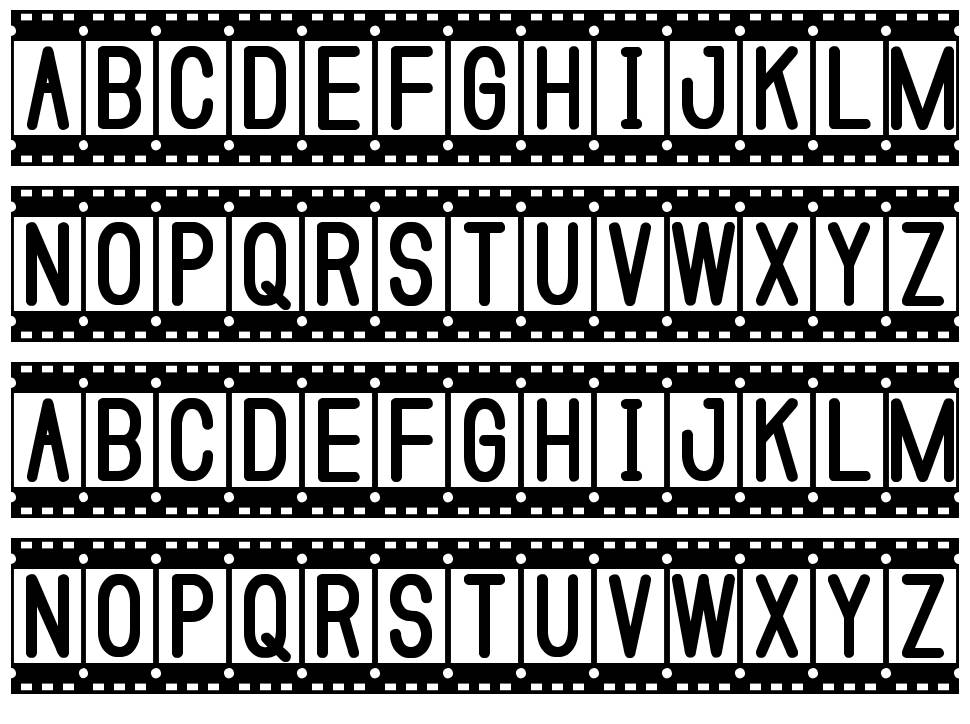 Coming Soon St font specimens
