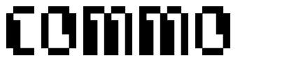Commo шрифт