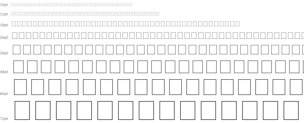 Commodore 64 字形 Waterfall