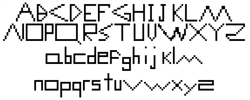 Computer Malfunction Errorfont specimens