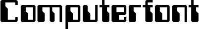 Computerfont