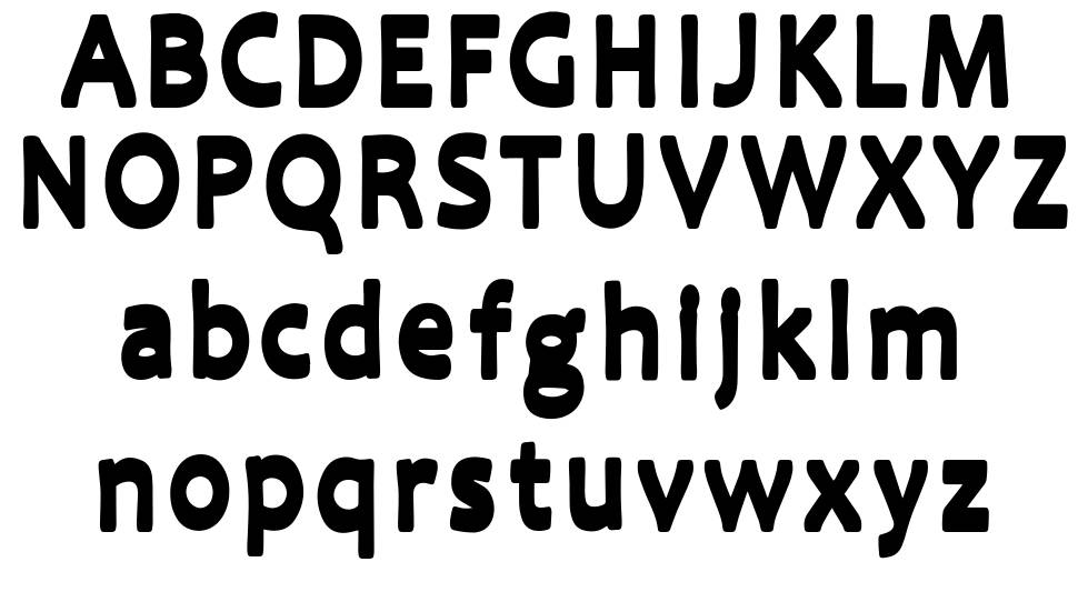 Comuc font Örnekler