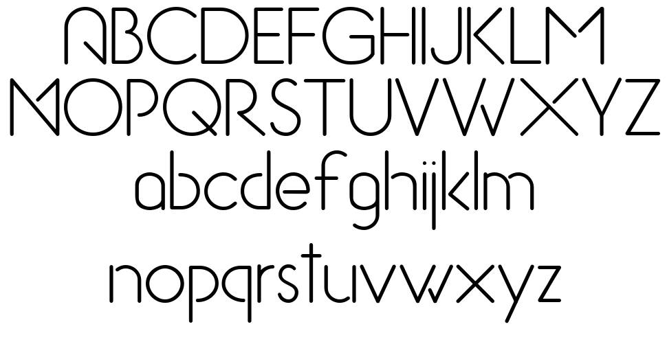 Comunica Type font specimens