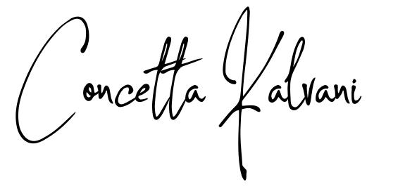 Concetta Kalvani шрифт