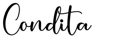 Condita font