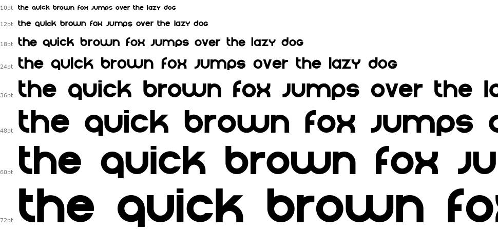 Condition font Waterfall