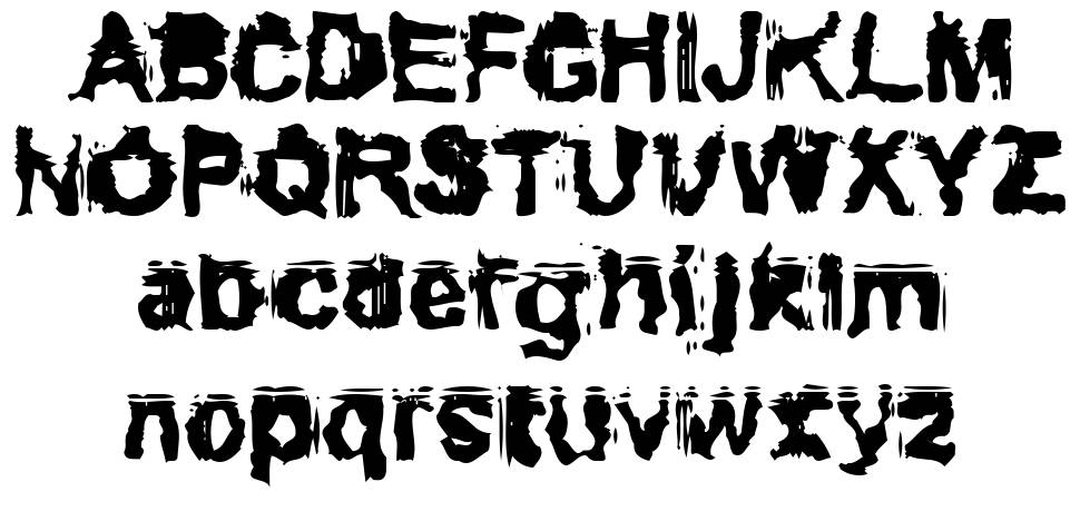 Conformyst font specimens