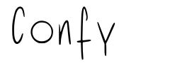 Confy font