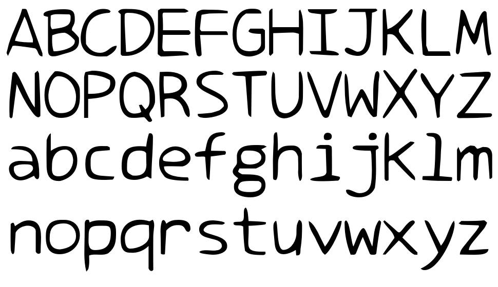 Console Fu font Örnekler