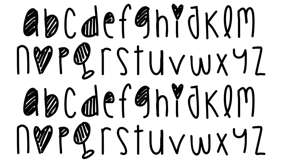 Cookie Chips font by Des Gomez FontRiver