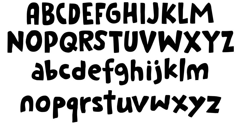 Cookie Crumble font Örnekler