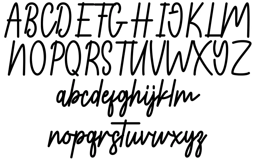 Cooking font Örnekler