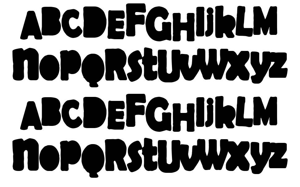 Cool Chaos font specimens