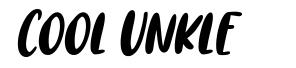 Cool Unkle font