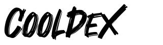 Cooldex шрифт