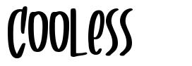Cooless шрифт