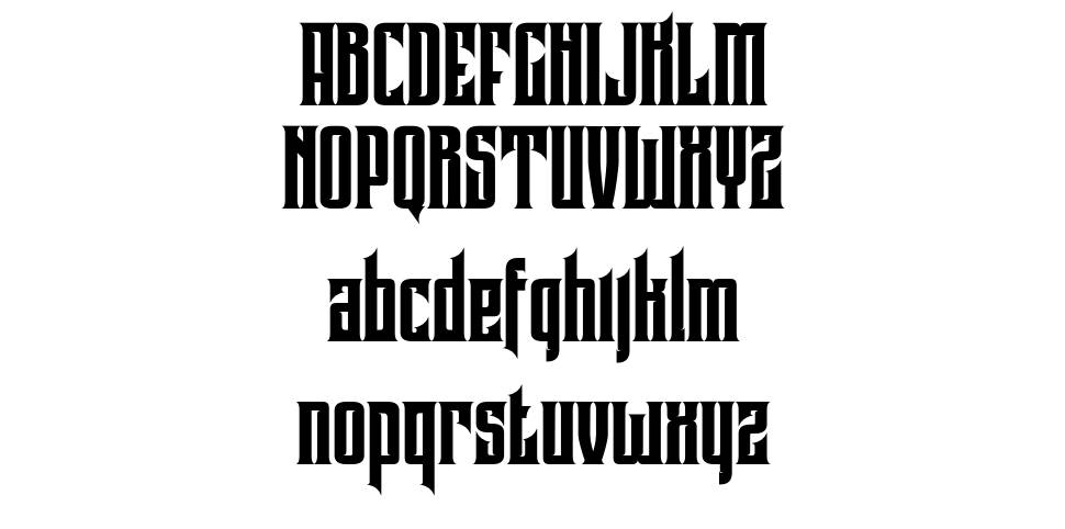 Coovico font specimens