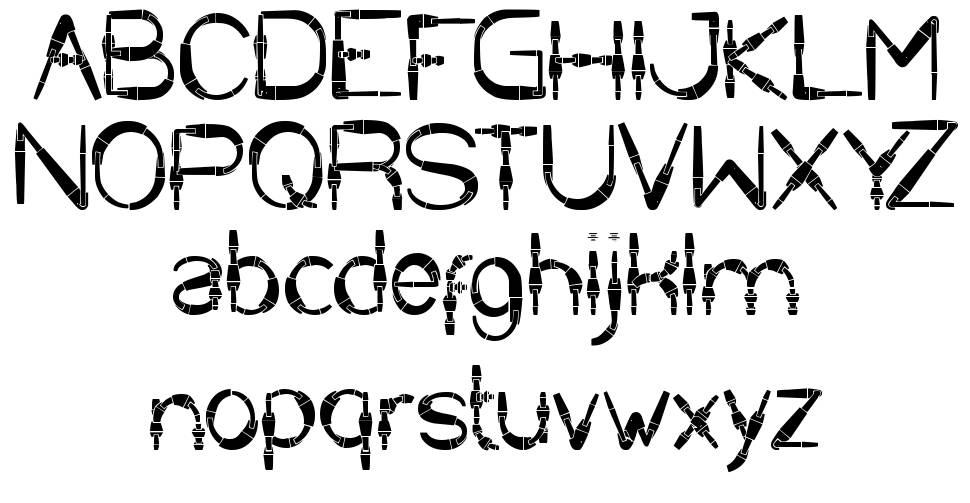 Copper font Örnekler