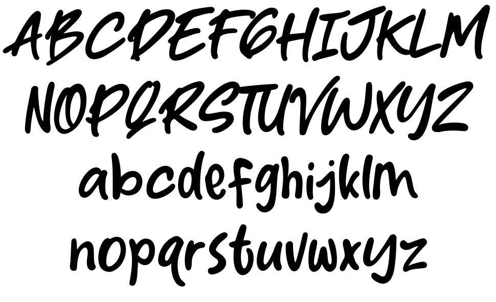 Copykey font specimens
