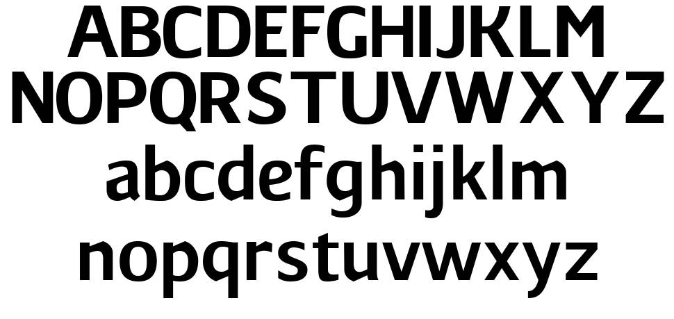 Core font specimens