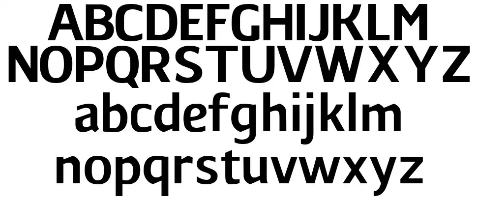 Core font specimens