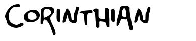 Corinthian шрифт