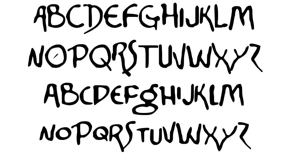 Corinthian 字形 标本